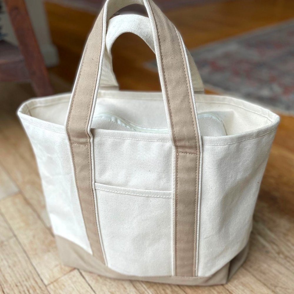 Cotton Canvas Boat and Tote Bag